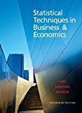 Statistical Techniques In Business & Econ, 16E,With Access Code For Connect Plus