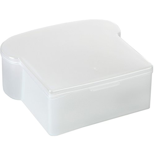 HOME-X Plastic Food Storage Container for Lunch, Reusable Sandwich Box for Meal Prep
