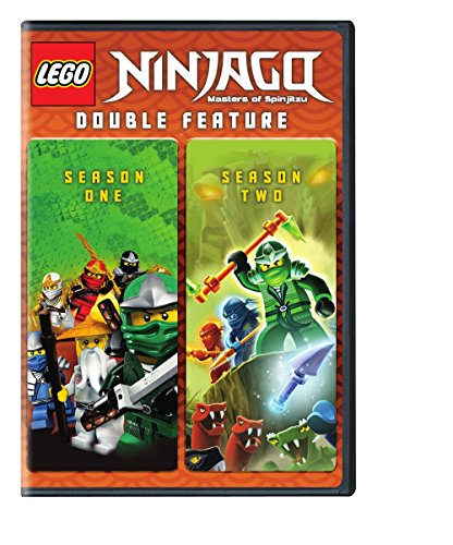 Book Cover LEGO Ninjago: Masters of Spinjitzu Seasons 1-2 Double Feature (DVD)