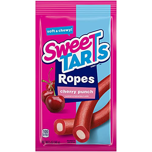 Book Cover SweeTARTS Ropes, Cherry Punch, 5 Ounce, 12 Count