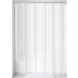 iDesign Mildew-Free PEVA 3 Gauge Shower Liner, Long 72 x 84, White