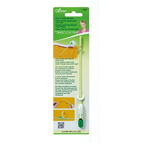 CLOVER Needlecrafts 205753 Clip 'n Glide Bodkin Set