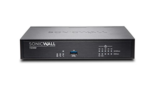 Book Cover SonicWall TZ300 01-SSC-0215 VPN Wired Gen 6 Firewall Appliance (Hardware only)