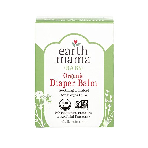 Earth Mama Organic Diaper Balm Calendula Cream, 2-Fluid Ounce