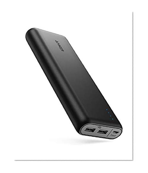 Book Cover Anker PowerCore 20100 - Ultra High Capacity Power Bank with 4.8A Output, PowerIQ Technology for iPhone, iPad and Samsung Galaxy and More (Black)