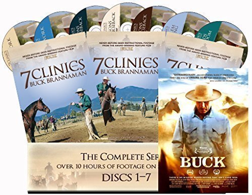 Book Cover 7 Clinics with Buck Brannaman Complete Set Vols 1-7 + Movie Buck