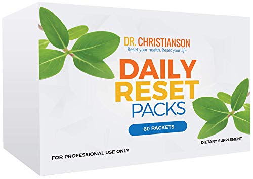 Book Cover Dr. Christianson's Daily Reset Pack - Multi Vitamin, Fish Oil, Calcium, Vitamin D - 60 Individual Daily Packs