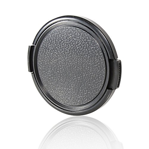 CamDesign Sides Pinch Snap-On Front Lens Cap/Cover Compatible with Canon, Nikon, Sony, Fujifilm Pentax All DSLR Lenses (34 MM)