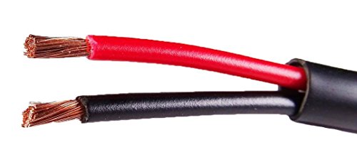 RiteAV - 14 AWG 100-Feet Direct Burial Speaker and Lighting Wire (2 Channel, Pure Oxygen Free Copper, High Strand Count)