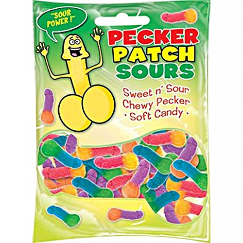 Pecker Patch Sour Gummy Candy by Hott Products Unlimited