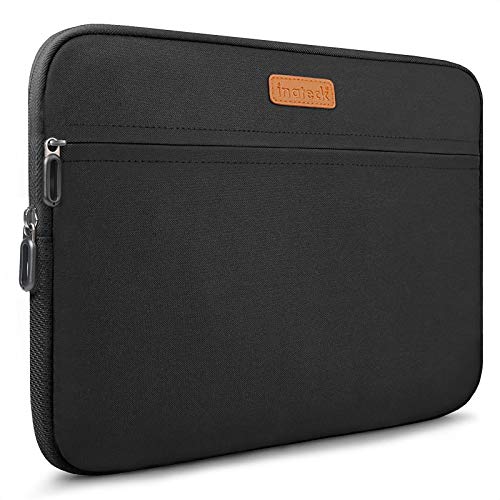 Book Cover Inateck 14-14.1 Inch Laptop Sleeve Case, Water Repellent Compatible with MacBook Pro 15'' 2018/2017/2016, Most 14-14.1 Inch Laptops- Black (LC1400B)