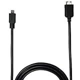GeChic High Speed Mini-HDMI to Micro-HDMI 2.1m Cable for Cameras and 1303H/1303I/2501C/1502i Portable Monitor