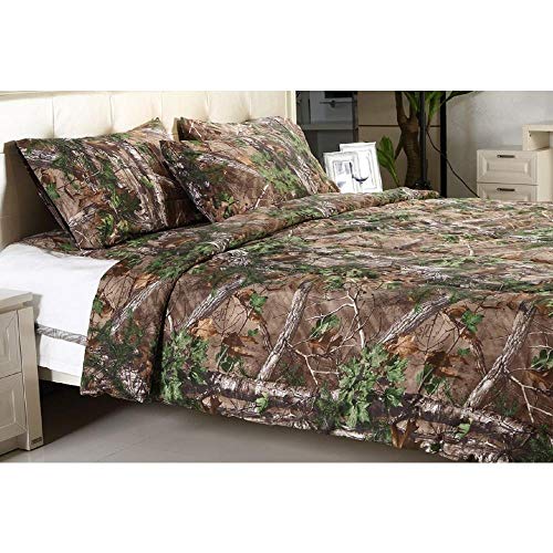 Book Cover Realtree Xtra Green Micro Peach Super Soft Printed Comforter (King)