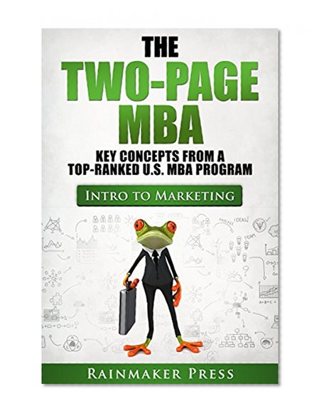 The Two-Page MBA: Introduction to Marketing