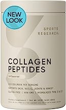 Book Cover Collagen Peptides Powder | Hydrolyzed for Better Collagen Absorption | Non-GMO Verified, Certified Keto Friendly and Gluten Free - Unflavored