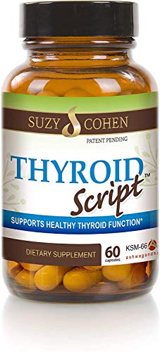 Book Cover Thyroid Script by Suzy Cohen - Thyroid Support Supplement