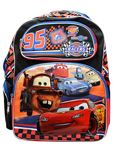 Book Cover Disney Pixar 95 Cars 16 Inches Backpack