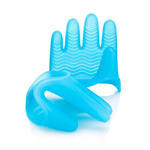 KMN Home Cool Blue Silicone FingerMitts