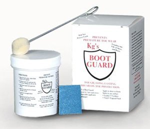 Kg’s Boot Guard Brush On Toe Protection – Brush On Liquid for Tough, Long-Lasting Safety Protection on Boots