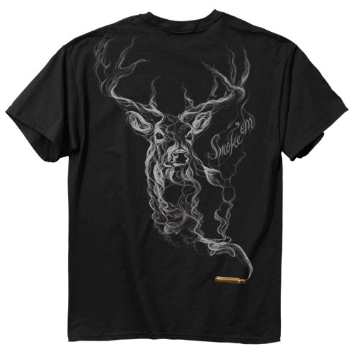 Buck Wear Men's Smoke-Deer T-Shirt