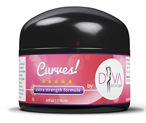 Curves Butt Enhancement and Enlargement Cream by DIVA Fit & Sexy - Give Your Butt the Beauty and Contour You Have Always Wanted!