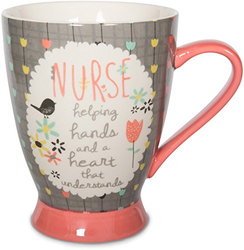 Book Cover Pavilion Gift Company Nurse Ceramic Mug, 18 oz, Multicolored