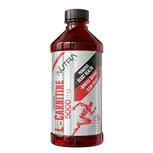 Nutra Botanics High Strength Liquid L-Carnitine 5000 Mg, 16 Oz (473 ML)