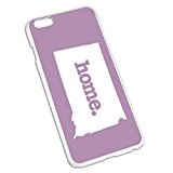 South Dakota SD Home State Slim Fit Case for Apple iPhone 6 6s Plus (FITS PLUS MODEL ONLY) - Solid Light Rose