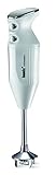 Bamix Deluxe M150-150 Watt 2 Speed 3 Blade Immersion Hand Blender with Dry Grinder and Table Stand