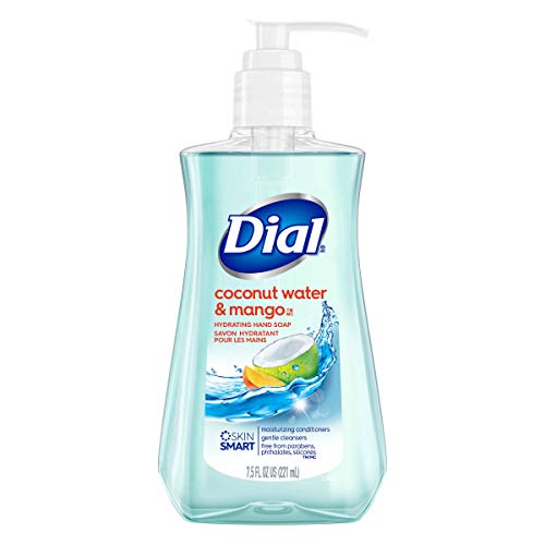 Book Cover Dial Liquid Hand Soap, Coconut Water & Mango, 7.5 Ounce