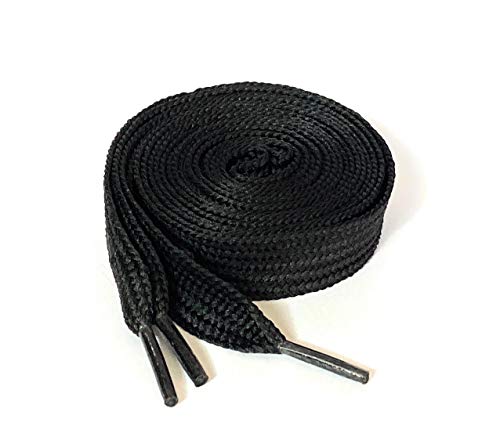 TI Lace 52 Inch 3/4" Wide Flat Fat Shoelaces Hip Hop Shoe Boot Skater Laces - 39 Colors