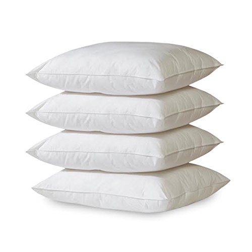 Book Cover 4-Pack Hypoallergenic Down-Alternative, Bed Pillow (King)