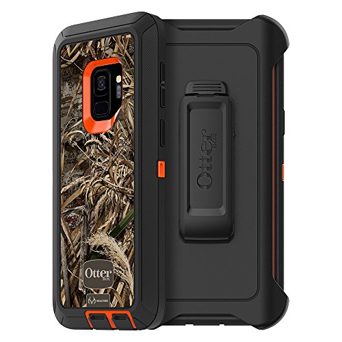 OTTERBOX DEFENDER SERIES Case for Samsung Galaxy S9 - Frustration FRÄ’e Packaging - MAX 5 BLAZE (BLAZE ORANGE/BLACK/MAX 5)