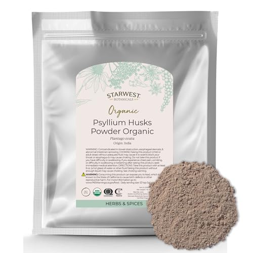 Starwest Botanicals Psyllium Husk Powder Organic 1Lb