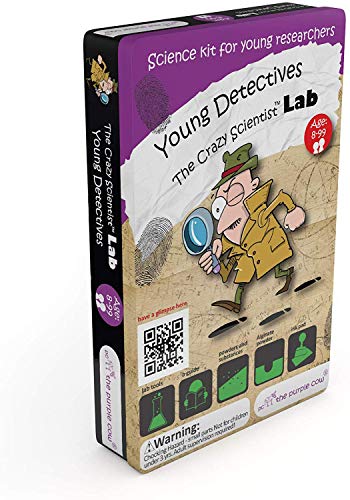 Book Cover The Purple Cow The Crazy Scientist Lab Young Detectives Science Kit, Model Number: 5522023
