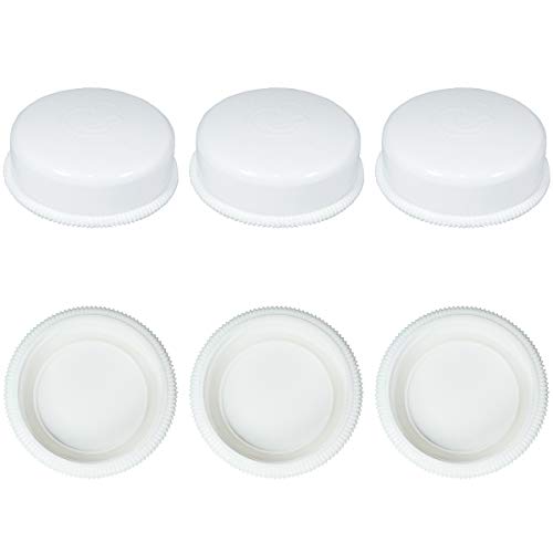 Book Cover Sealing Caps Lids Compatible with Wide Neck Collection Bottle Avent Natural PP Bottles and Nenesupply Wide Neck Bottle Storage Bottle Cap Replace Avent Natural Bottle Sealing Ring and Sealing Disc