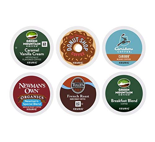 Book Cover Keurig Variety Pack, Single Serve Coffee K-Cup Pod, Variety, 72, Amazon Exclusive