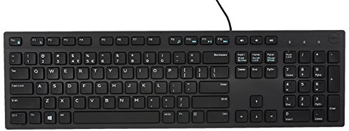 Book Cover Dell Wired Keyboard - Black KB216 (580-ADMT)