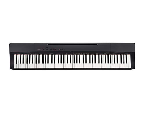 Book Cover Casio Privia PX-160BK 88-Key Full Size Digital Piano with Power Supply, Black