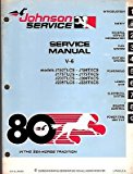1980 JOHNSON OUTBOARD MOTOR V-6 SERVICE MANUAL JM-8011 (493)