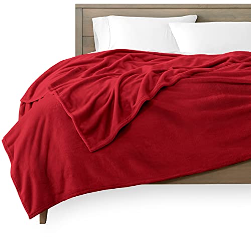 Book Cover Ivy Union Microplush Super Soft Blanket - Twin Xl/Twin (Pepper Red)