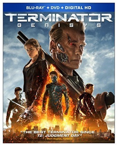 Book Cover Terminator Genisys (Blu-ray + DVD + Digital HD)