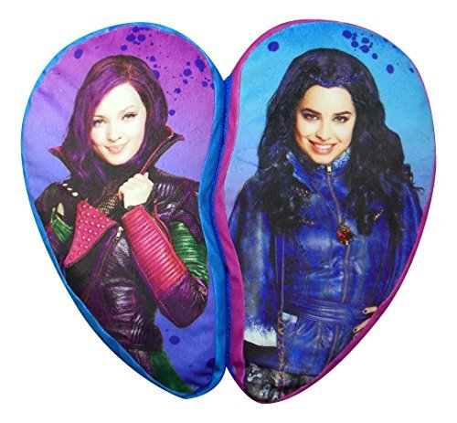 Book Cover Disney The The Descendants Isle BFF Heart Shaped Dec Pillow
