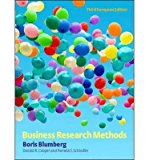 [(Business Research Methods )] [Author: Boris Blumberg] [Mar-2011]