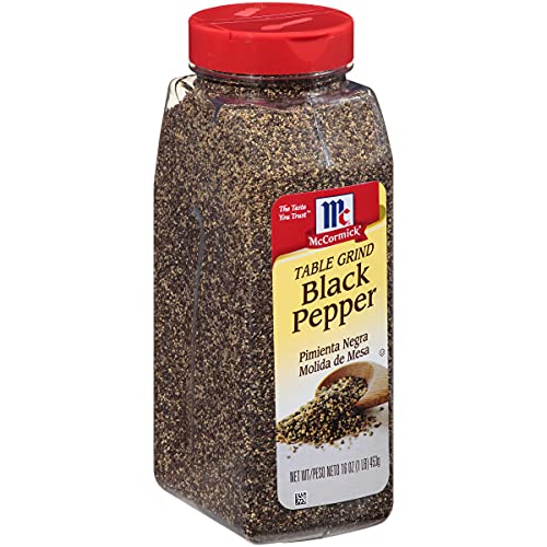 Book Cover McCormick Table Grind Black Pepper, 16 oz