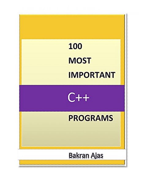 100 most important c++ programs