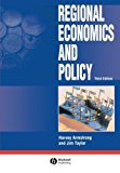 Regional Economics and Policy 3rd edition by Armstrong, Martin, Taylor, Jim (2000) Paperback