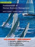 Fundamentals of Human Resource Management 11th Binder edition by DeCenzo, David A., Robbins, Stephen P. (2012) Paperback