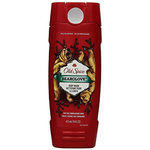 Old Spice Wild Collection Bodywash, Bearglove 16 oz (Pack of 2)