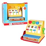 Fisher-Price Classics - Retro Cash Register - Great Pre-School Gift for Girls and Boys, Kids and Toddlers, Birthday Gift, Christmas, Holiday, Ages 2+